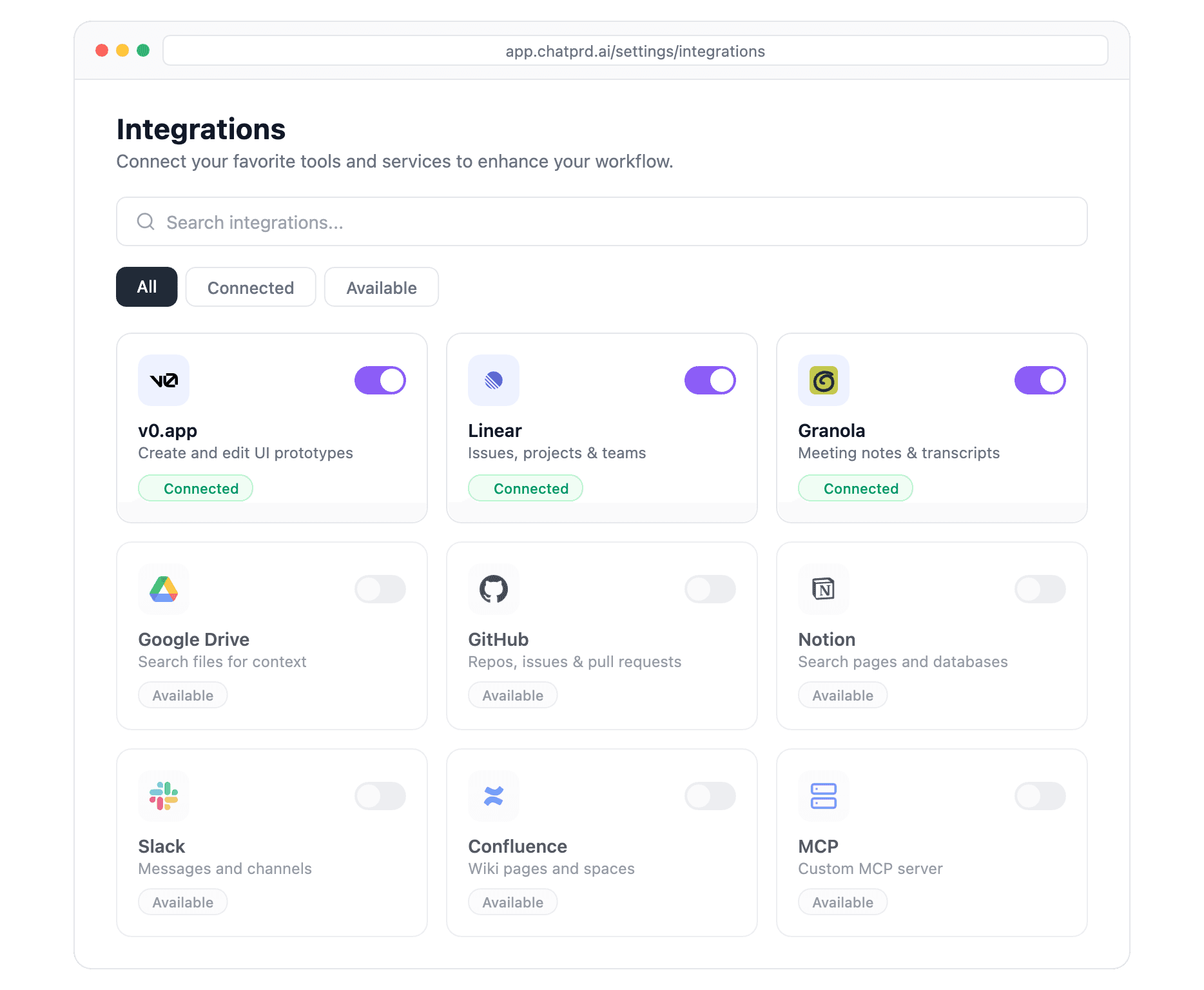 MCP integration with Cursor and Claude