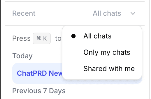 💕 What's New: See chats from you 👤 and your team 👥 + a sneak preview of next week 👀