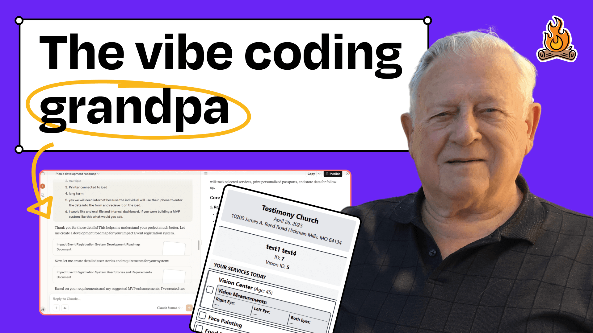 How I AI: How a 91-Year-Old Vibe-Coded a Complex Church App with Claude and Replit