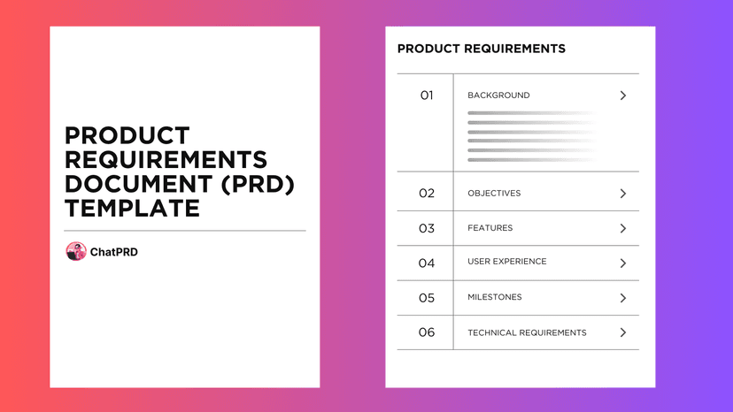 Free PRD Template — Product Requirements Document | ChatPRD